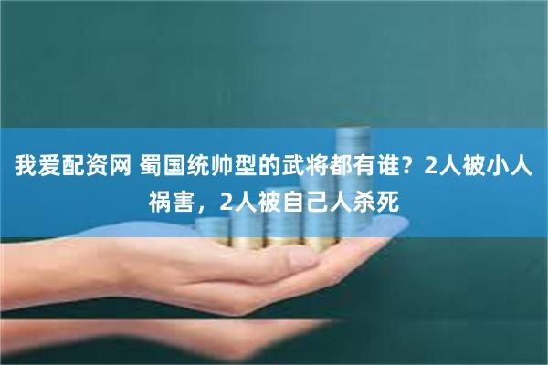 我爱配资网 蜀国统帅型的武将都有谁？2人被小人祸害，2人被自己人杀死