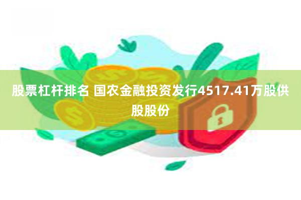 股票杠杆排名 国农金融投资发行4517.41万股供股股份